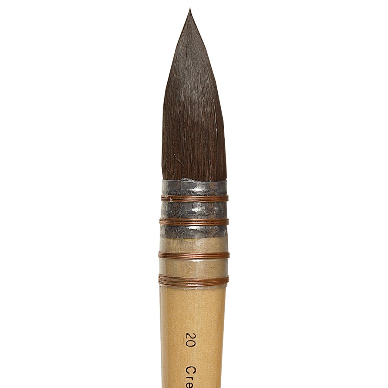Creative Mark Harmony Blue Squirrel Quill Watercolor Brushes - Professional Watercolor Brushes for Artists - Handcrafted Full Bellied Watercolor Quill Paint Brush, Balanced Wood Handle